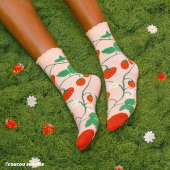 coucou suzette Strawberry Plant Socks